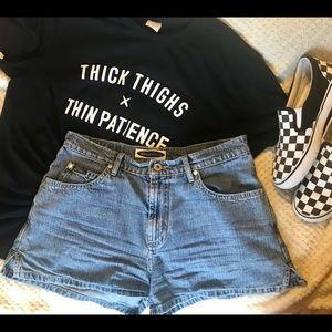 Blue Asphalt Vintage 90’s Denim Shorts